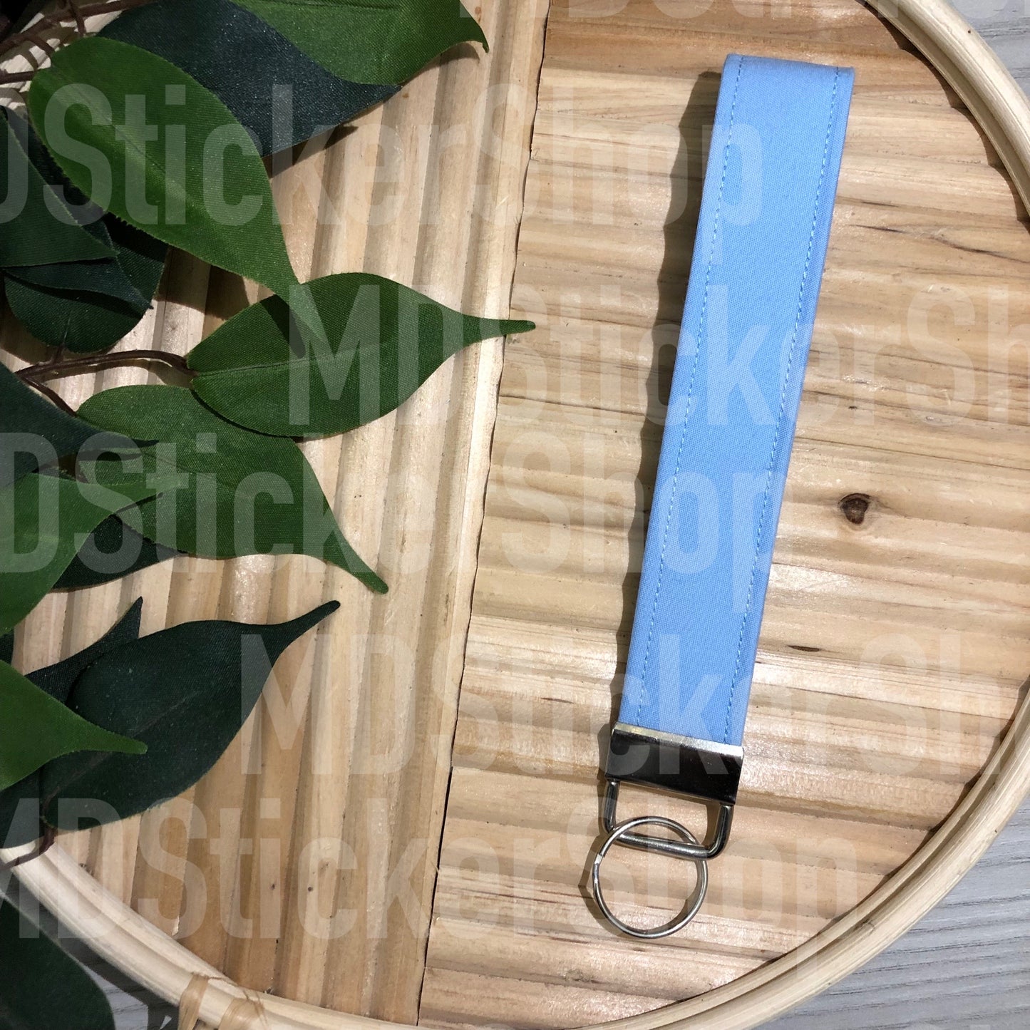 Peri Print Fabric Keychain, Key Fob