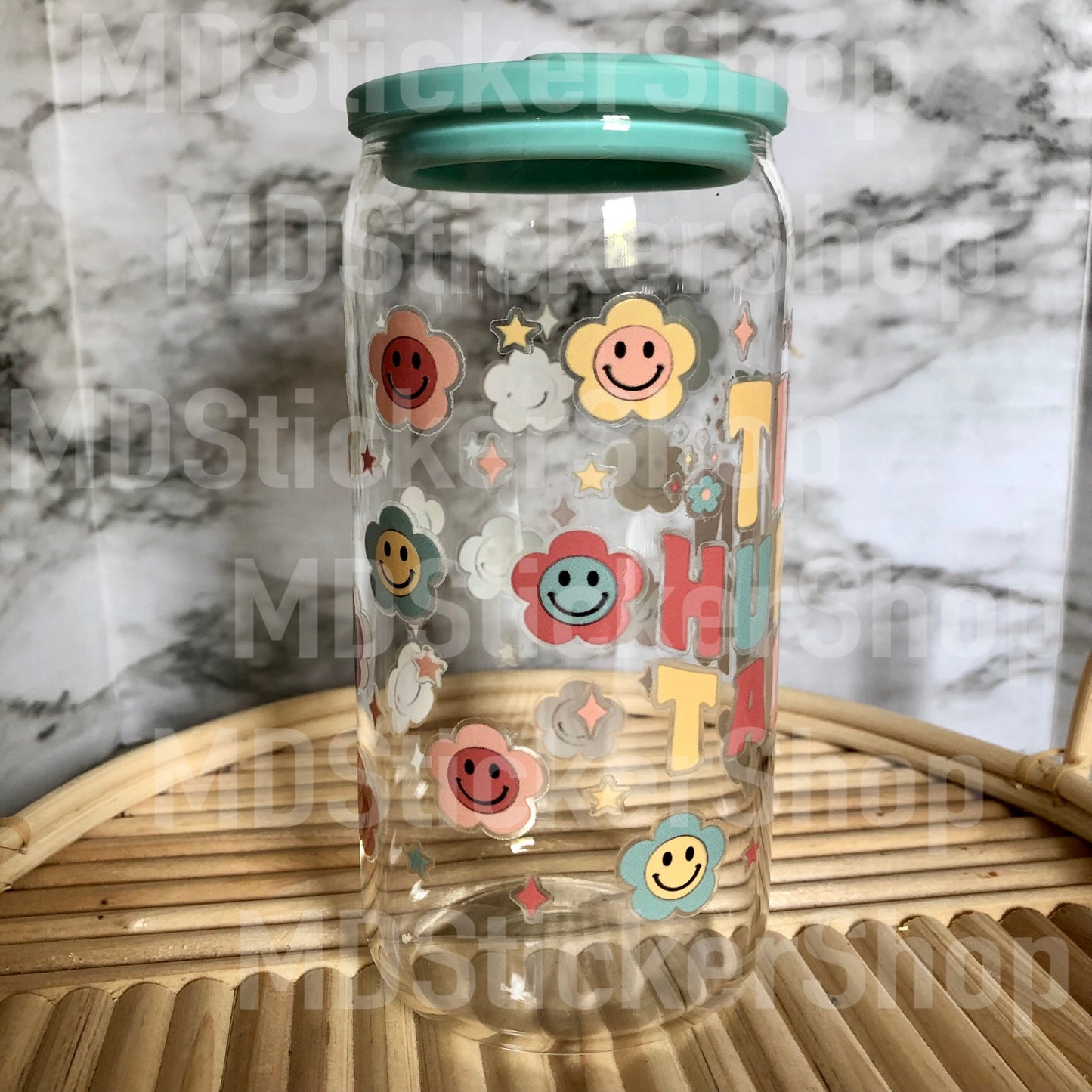 Tiny Human Tamer Beer Can Glass Cup