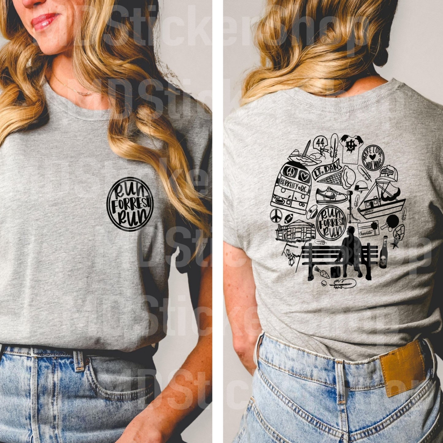 Forrest Gump Icons Tee