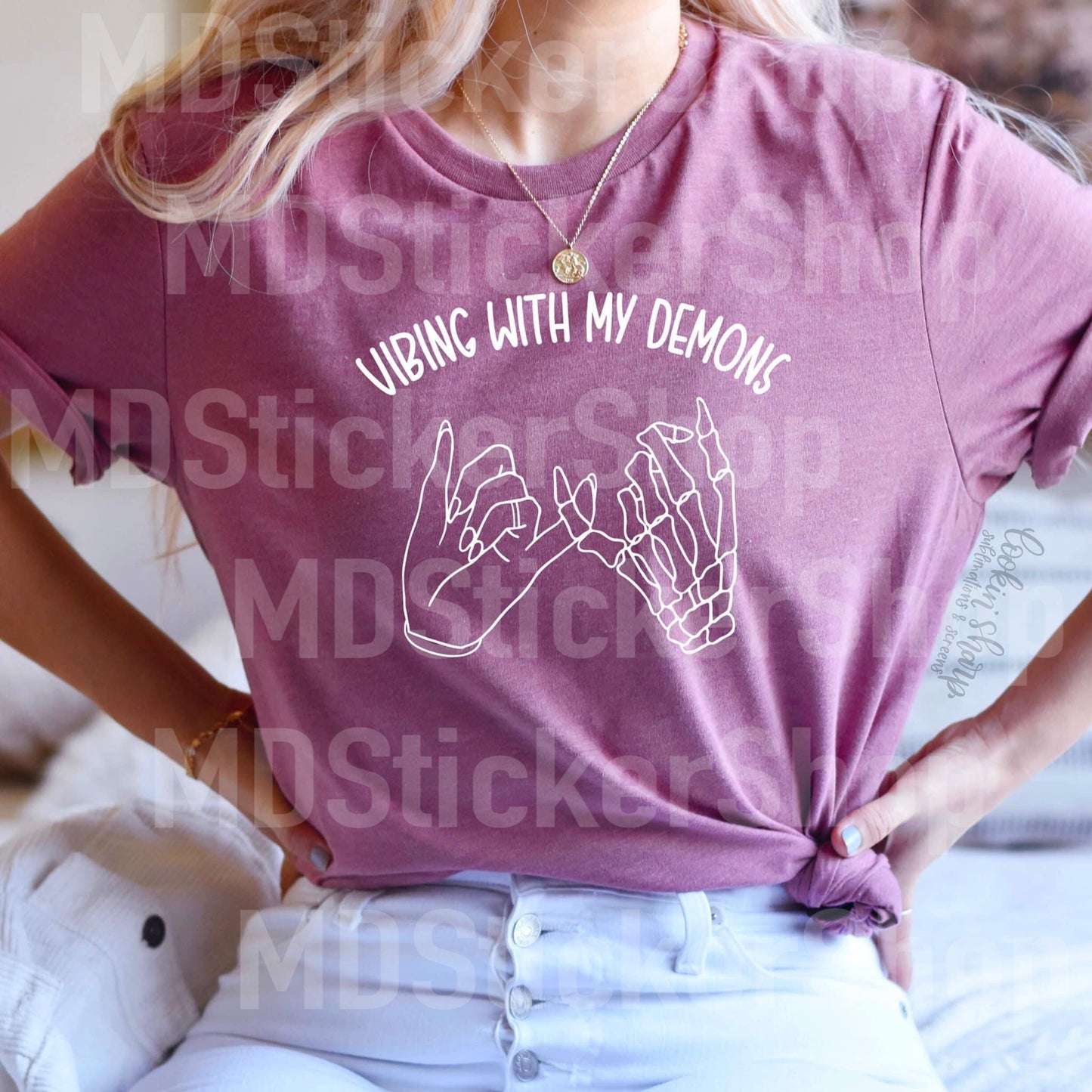 Vibing With My Demons Tee