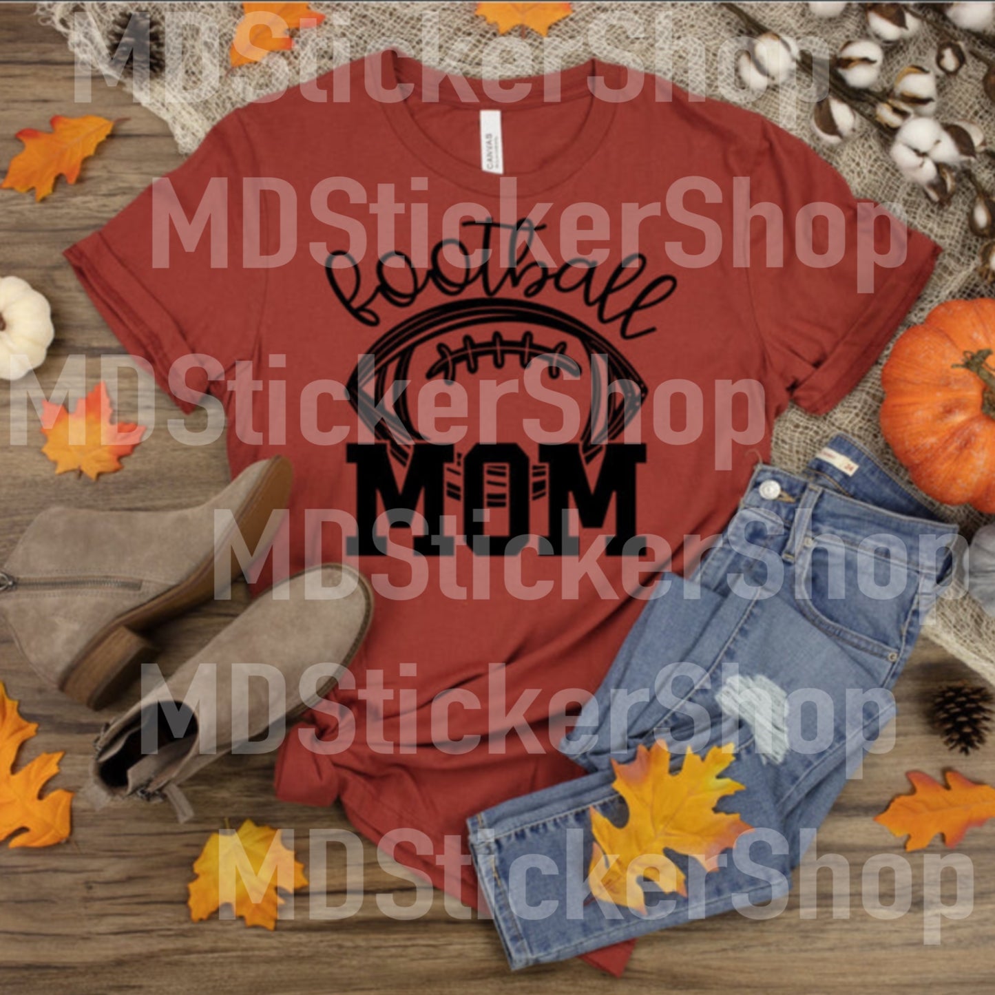 Football Mom Tee