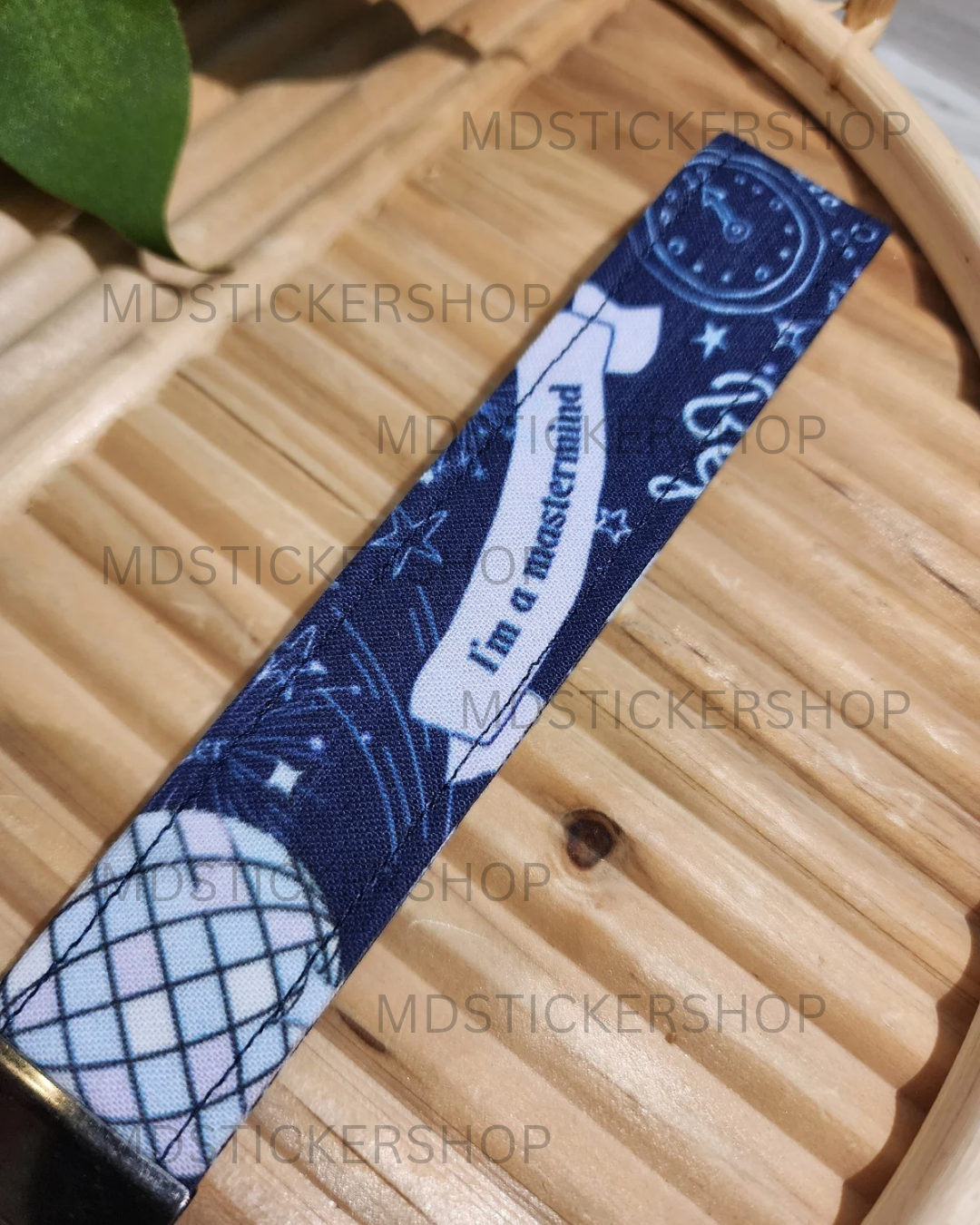 Midnights Print Fabric Keychain, Key Fob
