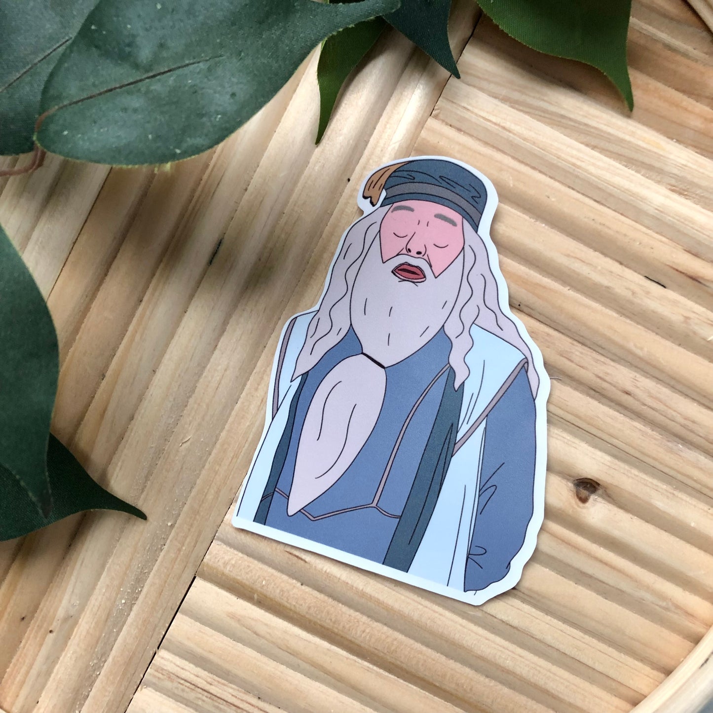 Albus Dumbledore Silhouette Vinyl Sticker