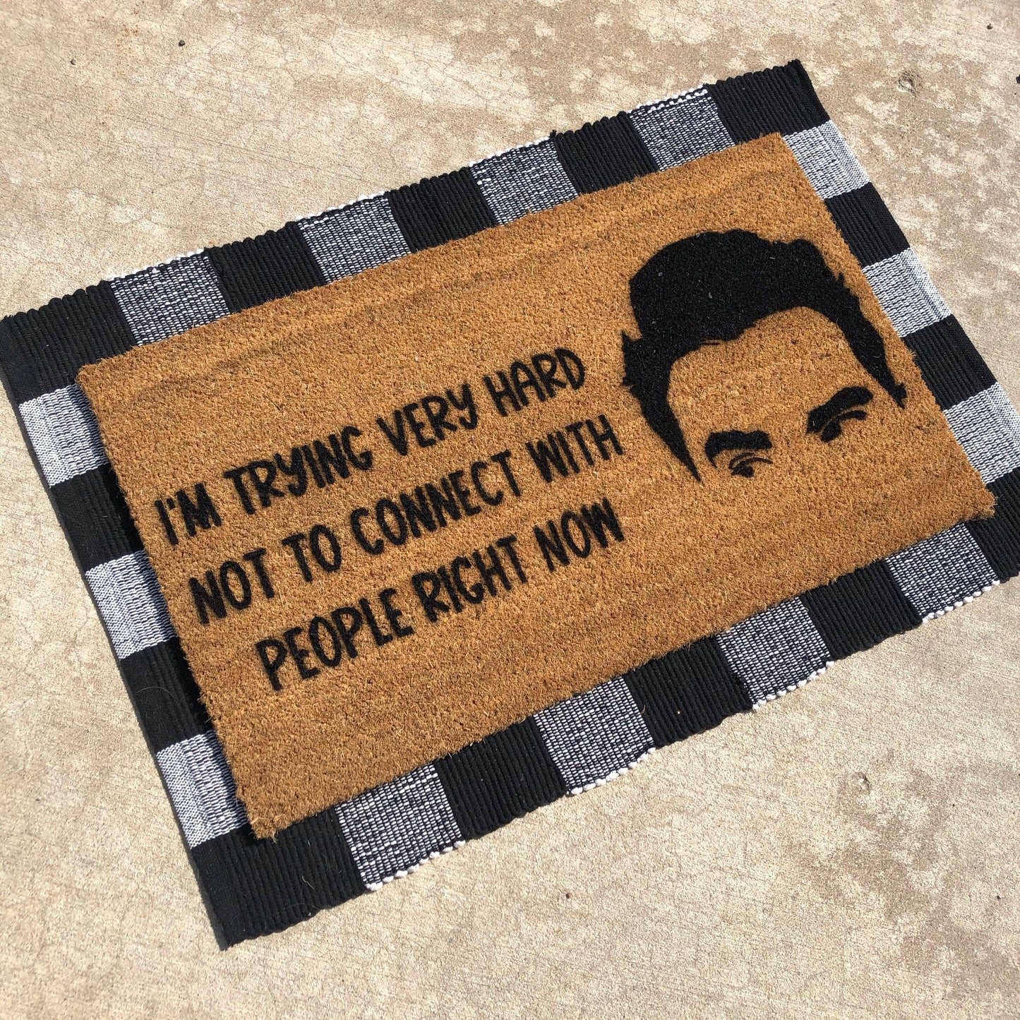 David Rose Schitt’s Creek Doormat 18x30