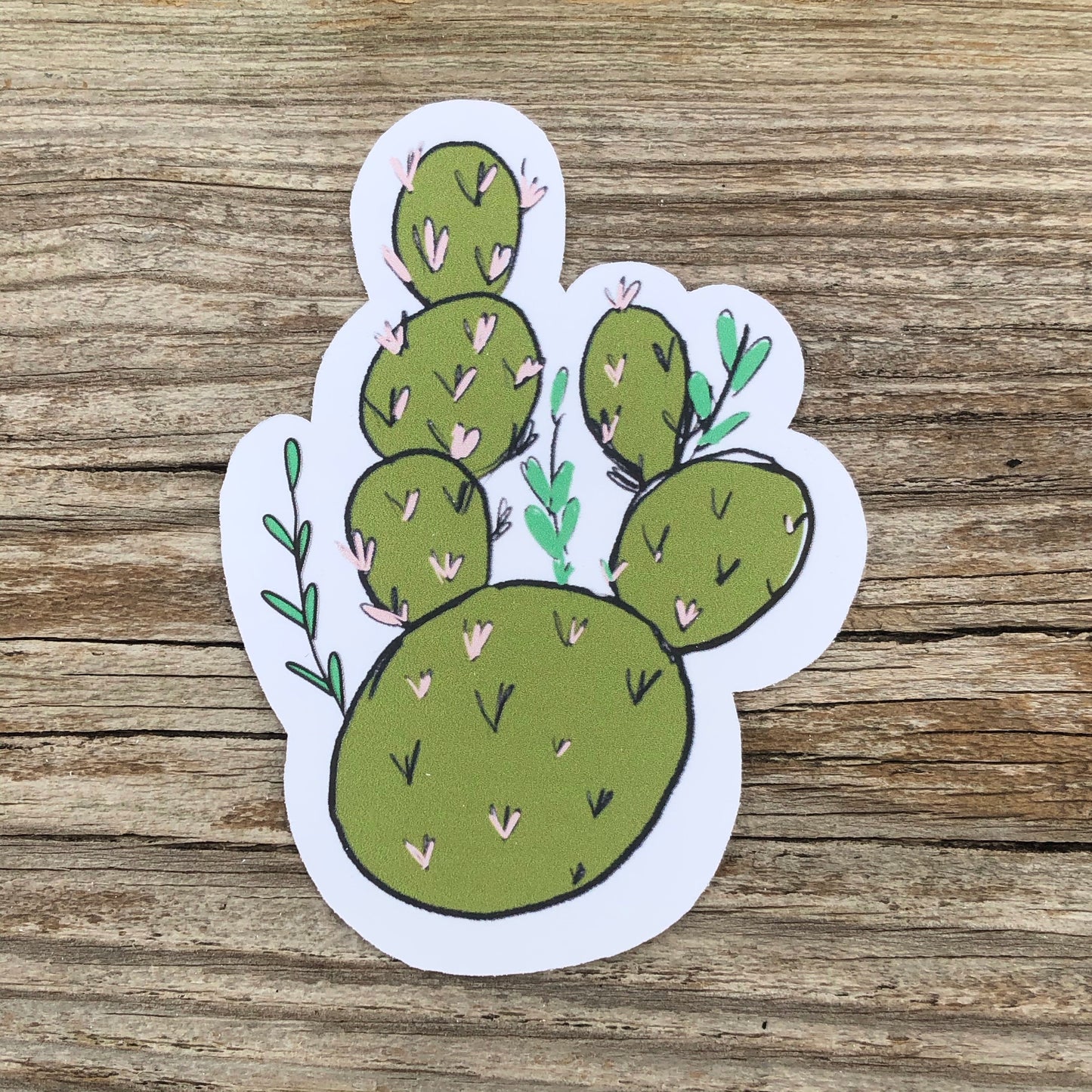 Tall Cactus Sticker