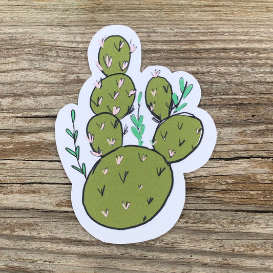 Tall Cactus Sticker