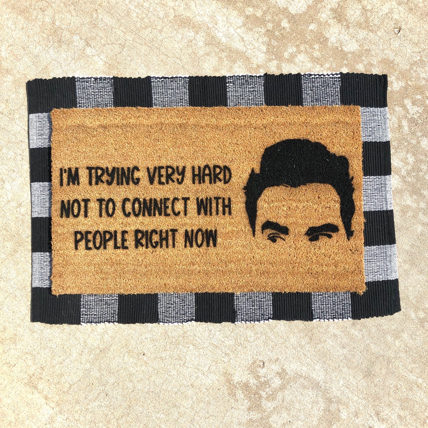 David Rose Schitt’s Creek Doormat 18x30