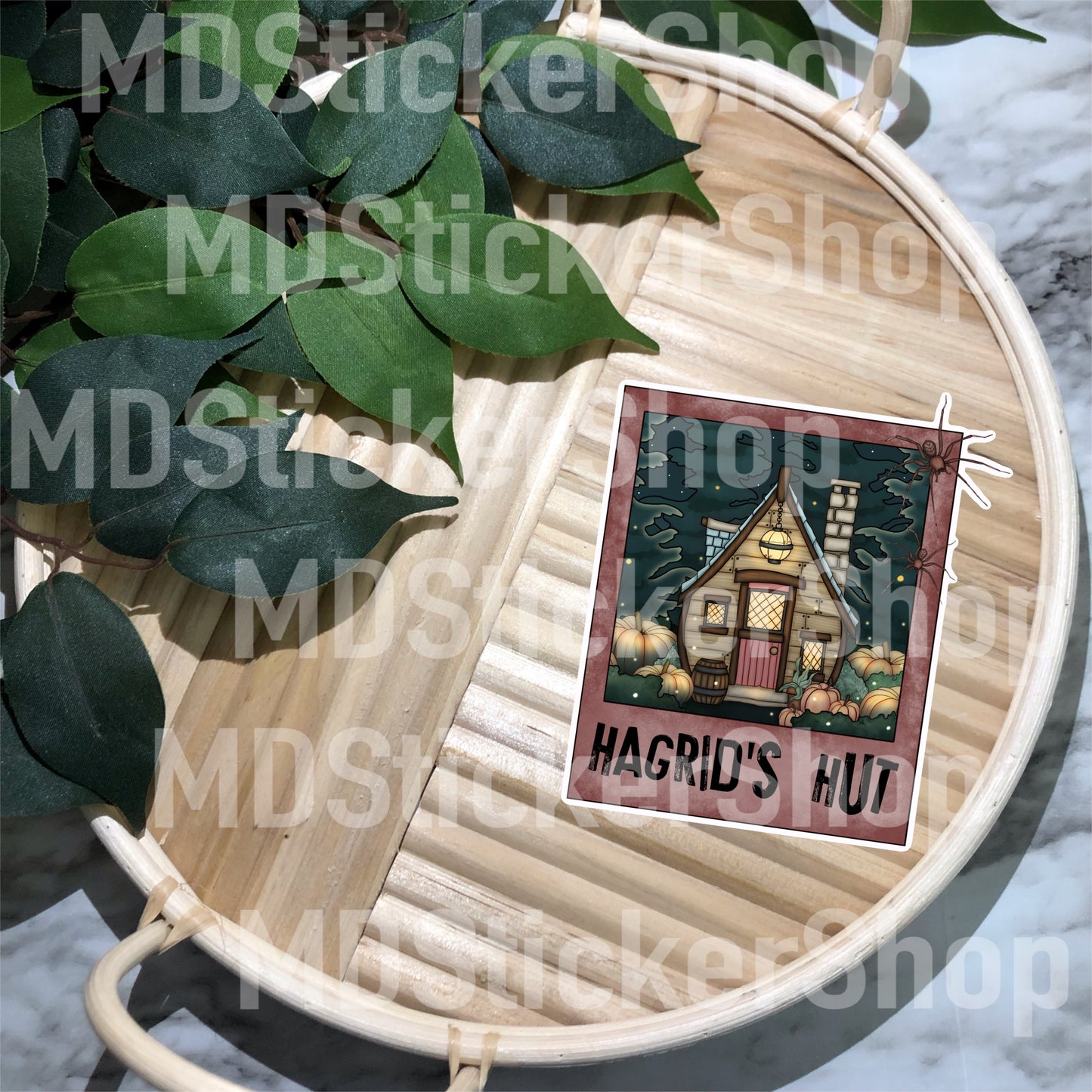 Hagrid’s Hut Vinyl Sticker