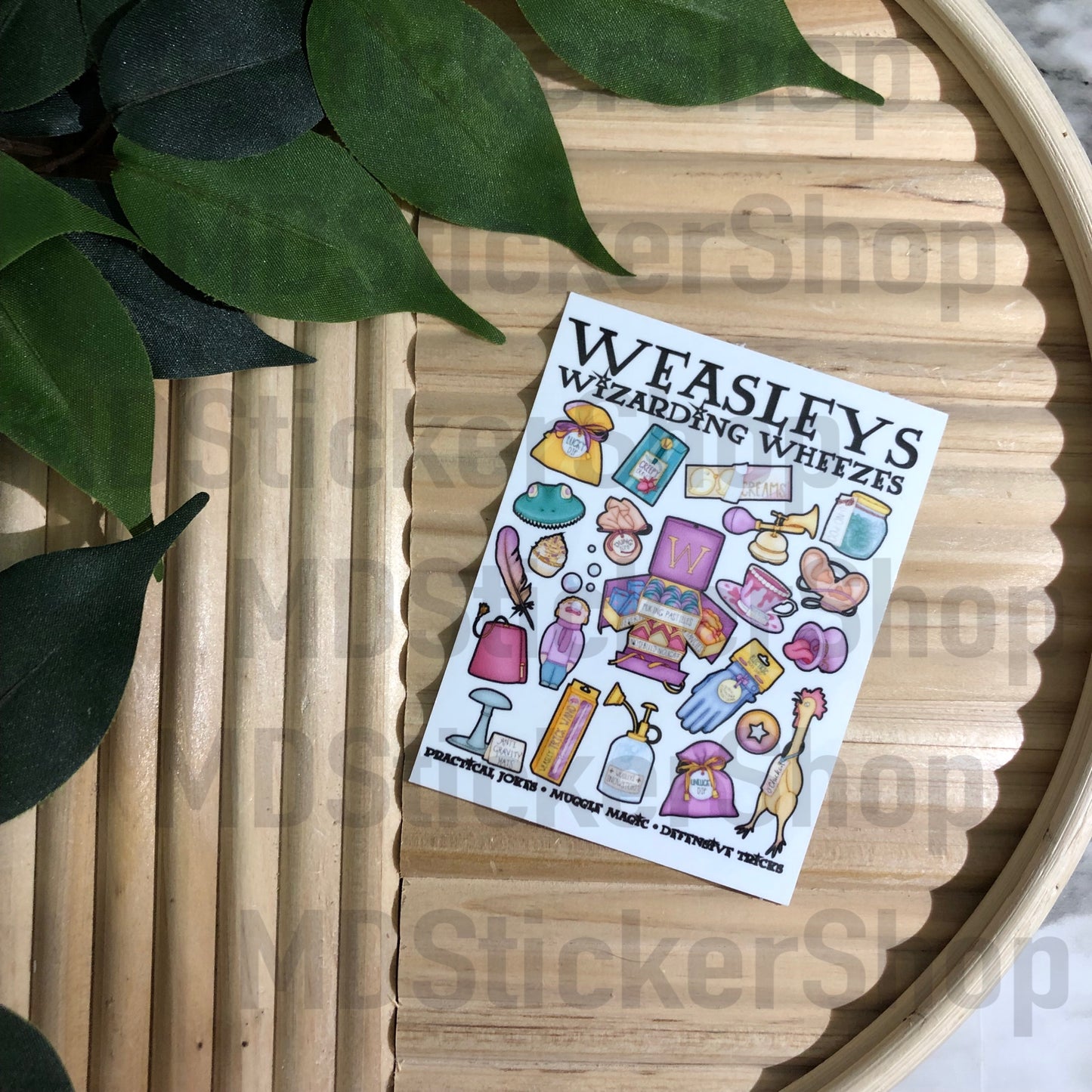 Weasley’s WW Vinyl Sticker