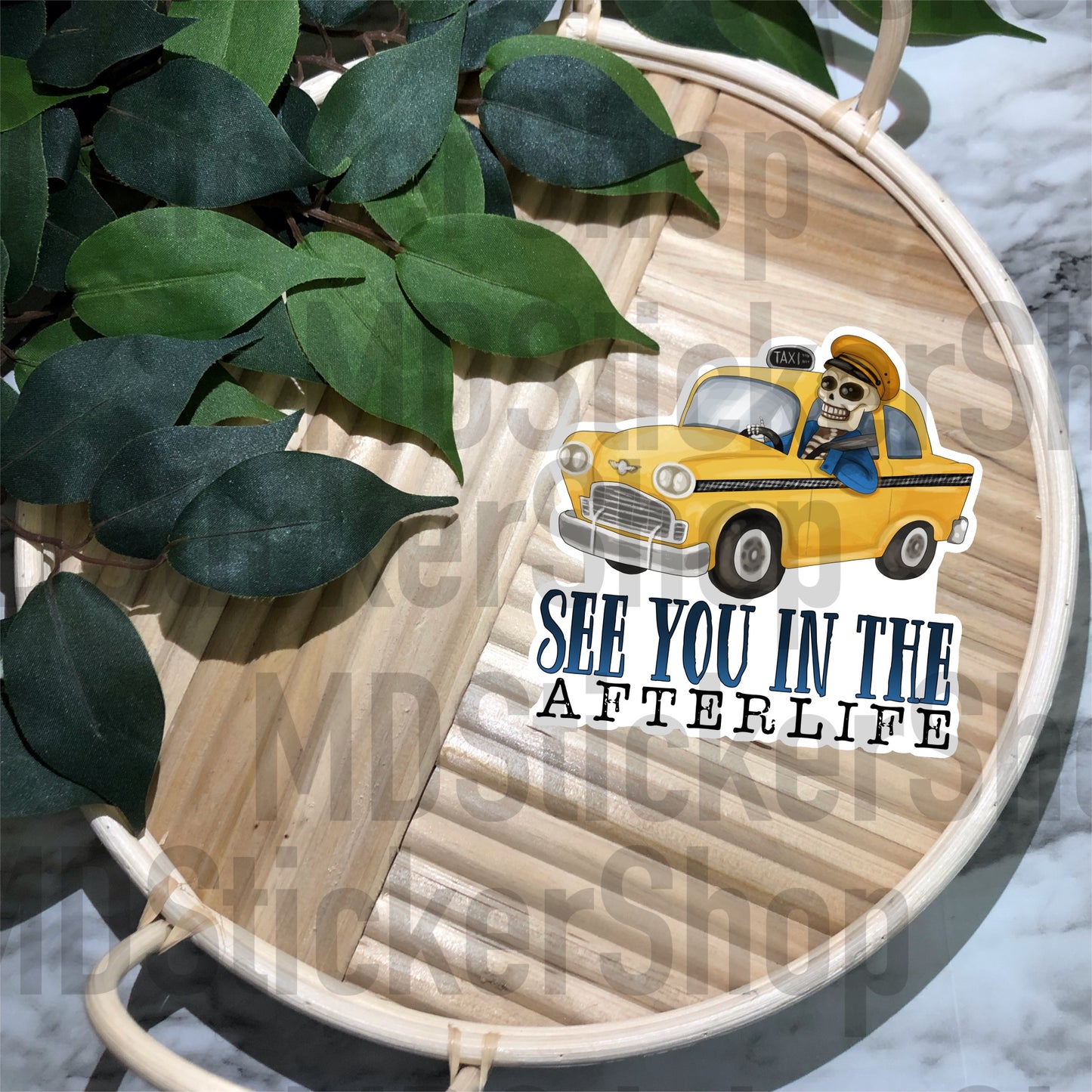 See You In the Afterlife Vinyl Sticker