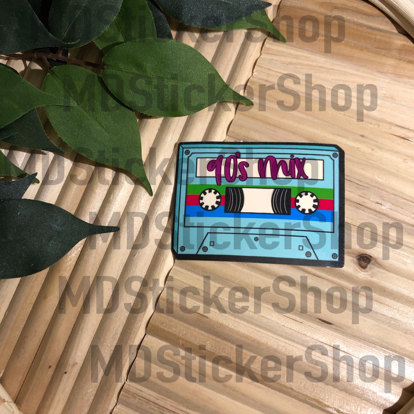 90’s Mix Vinyl Sticker