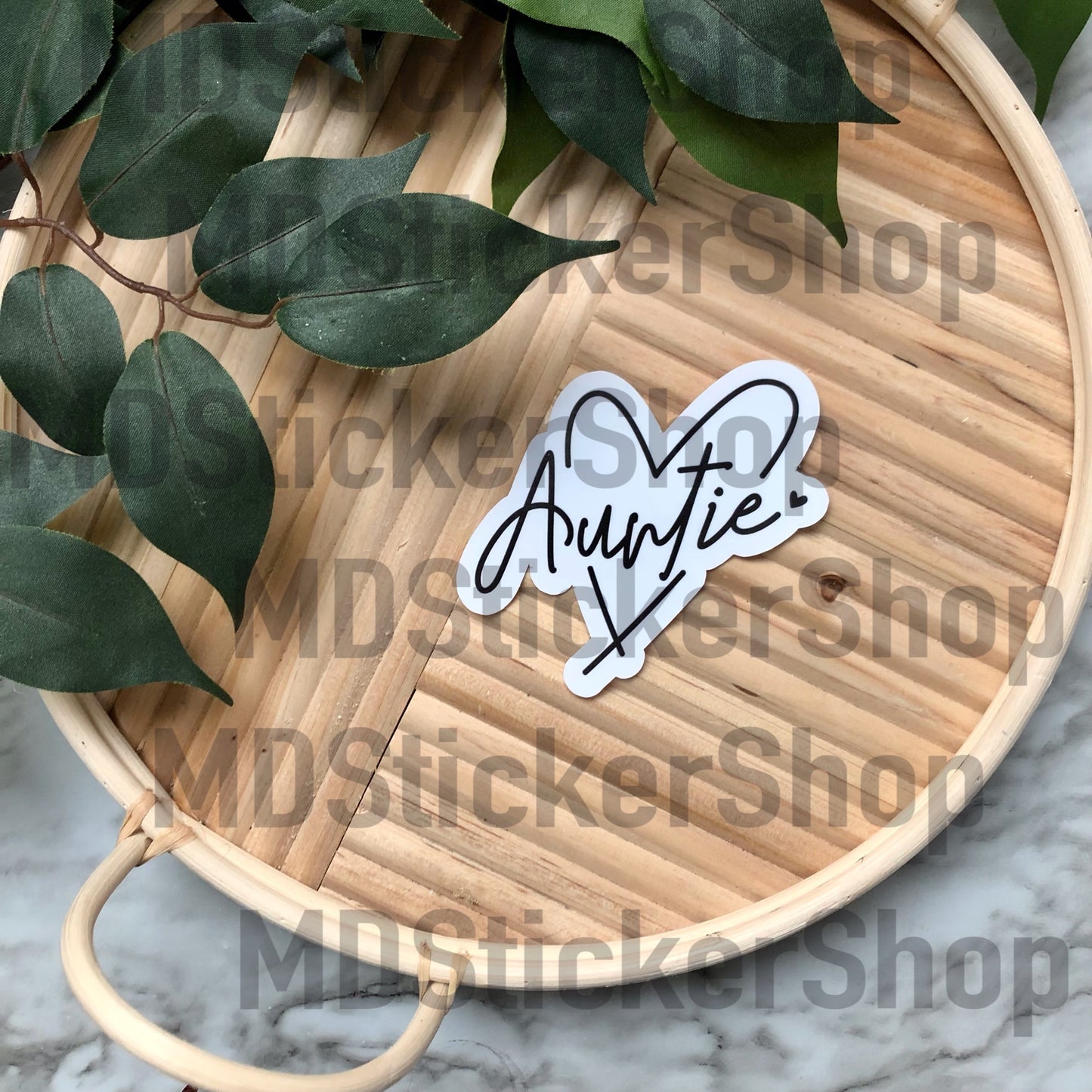 Auntie Vinyl Sticker