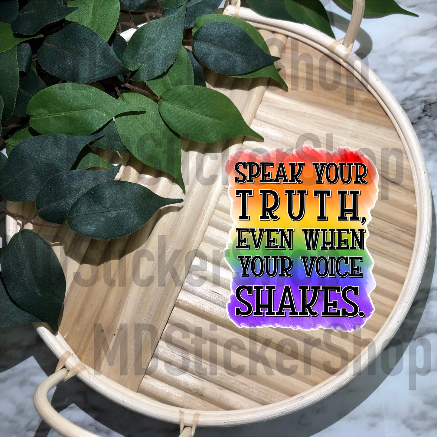 Speak Your Truth Vinyl Sticker