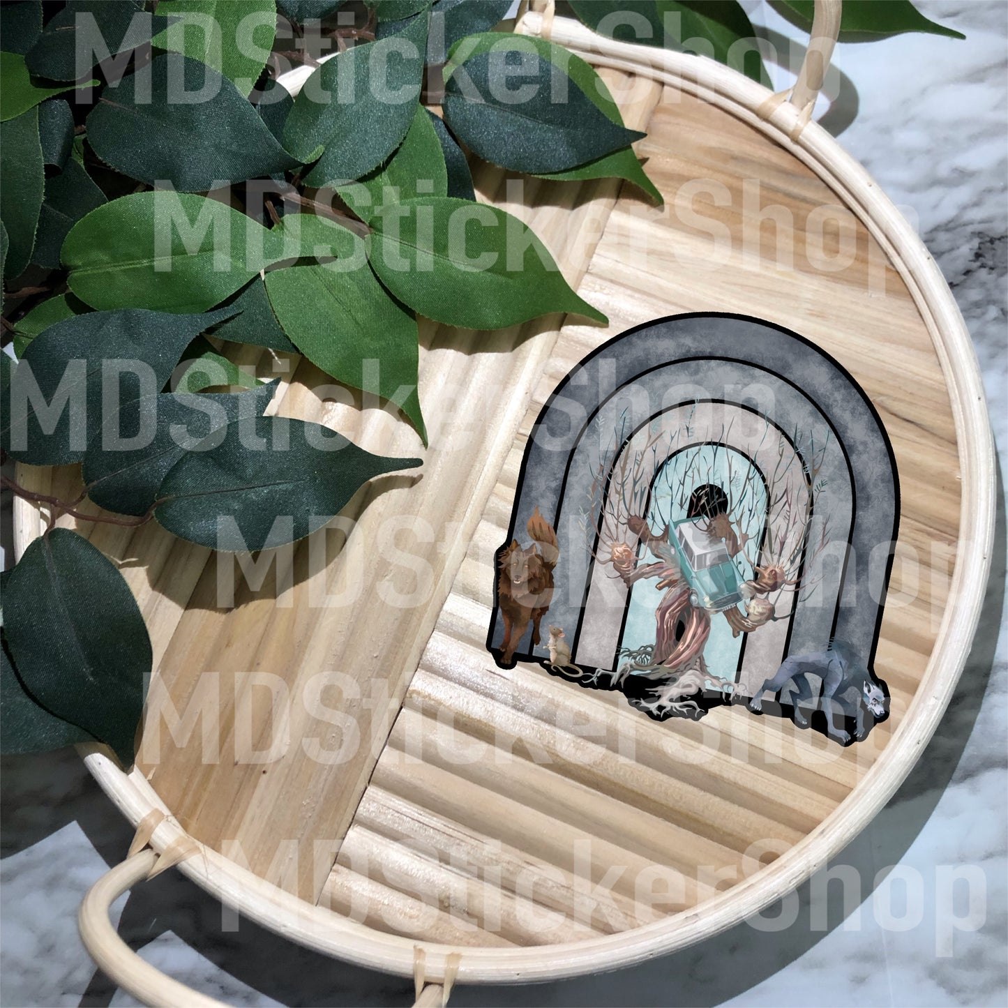 Whomping Willow Vinyl Sticker