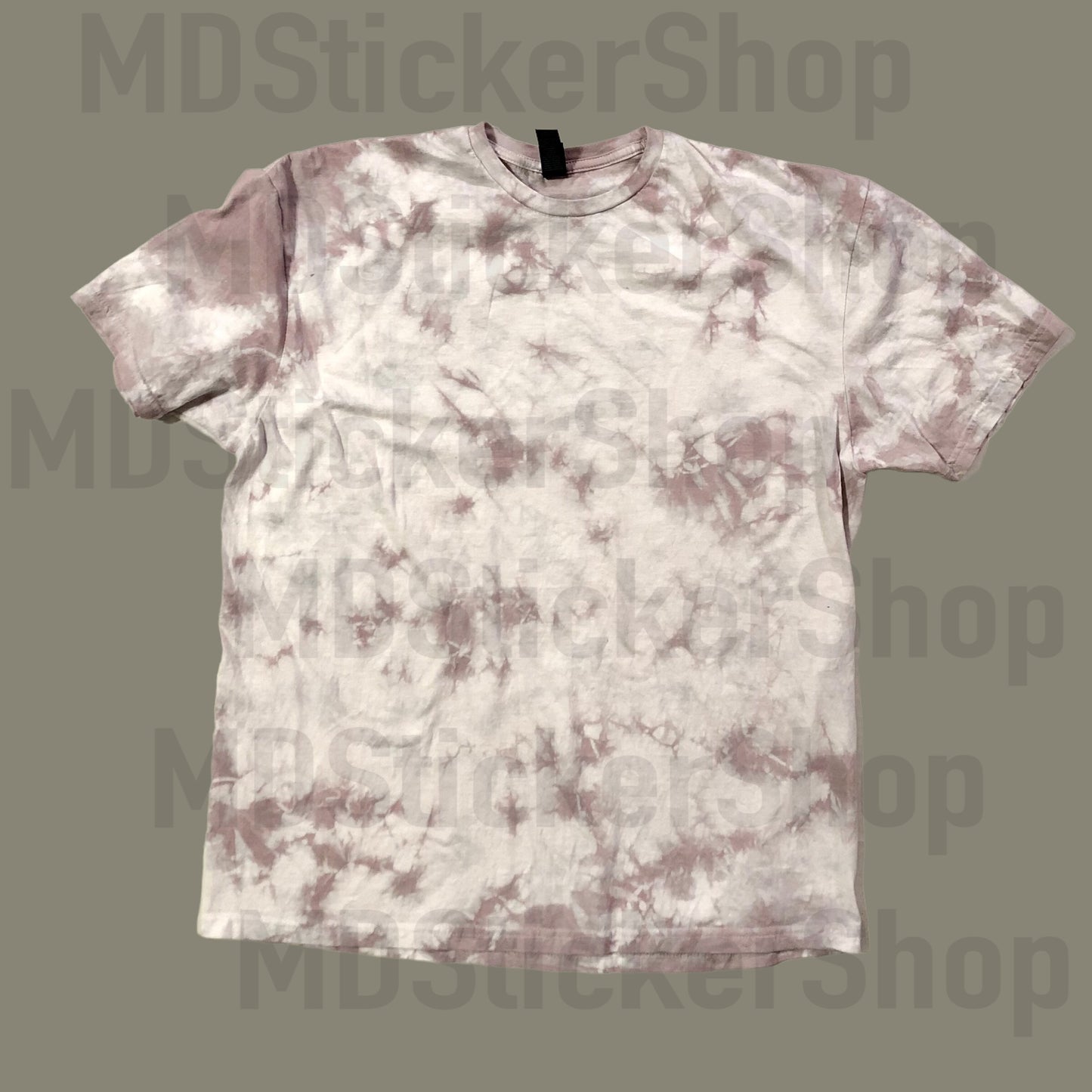 Taupe Tie Dye Blank Tee