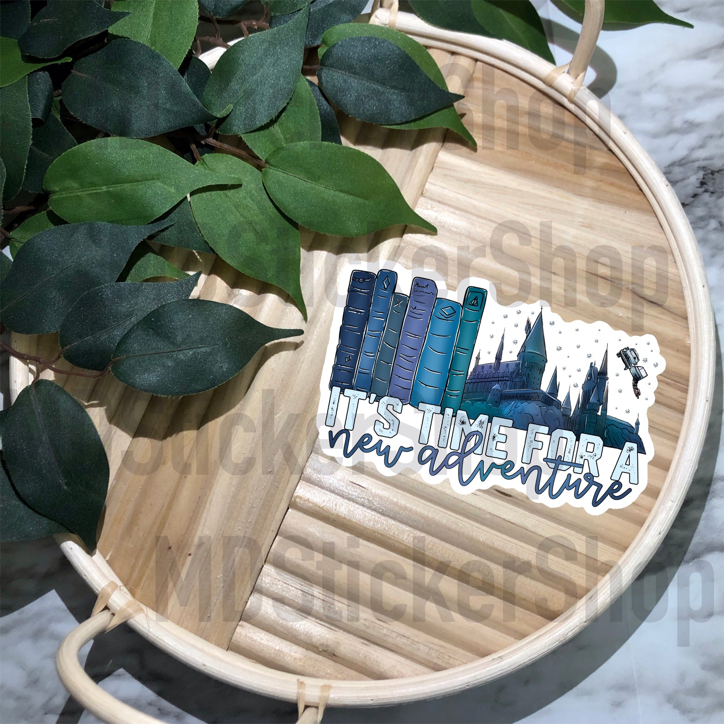 It’s Time For A New Adventure Vinyl Sticker