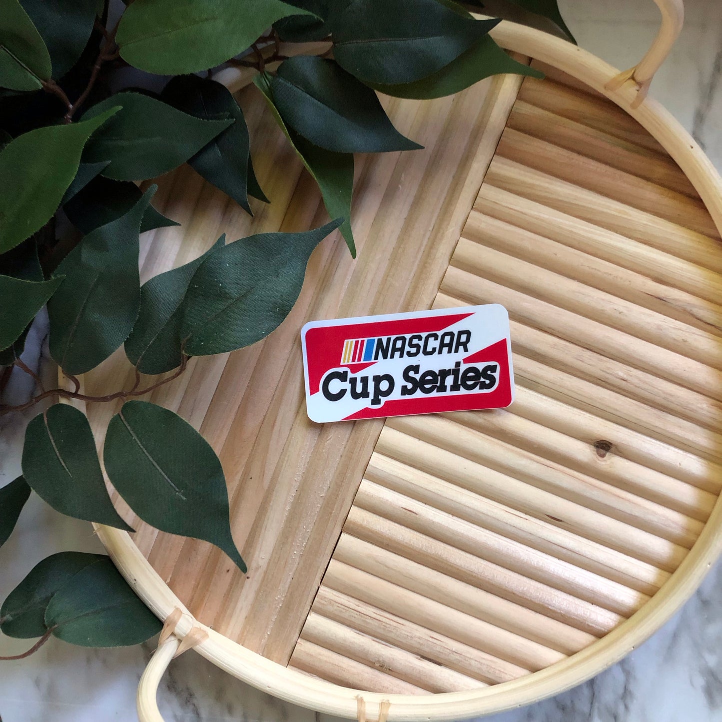 NASCAR Cup Series Retro Fictional Logo Vinyl Sticker