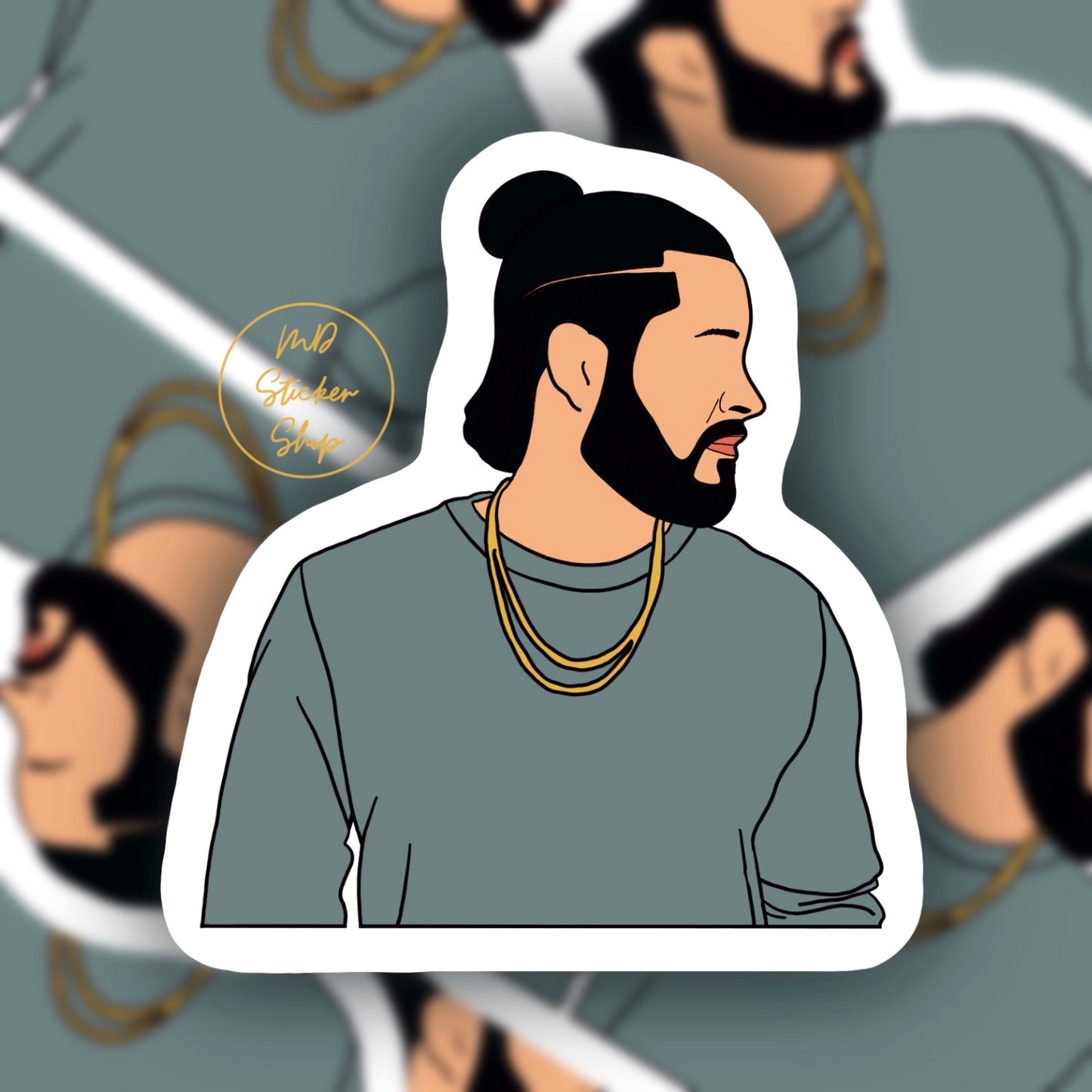 Filmore Music Silhouette Sticker