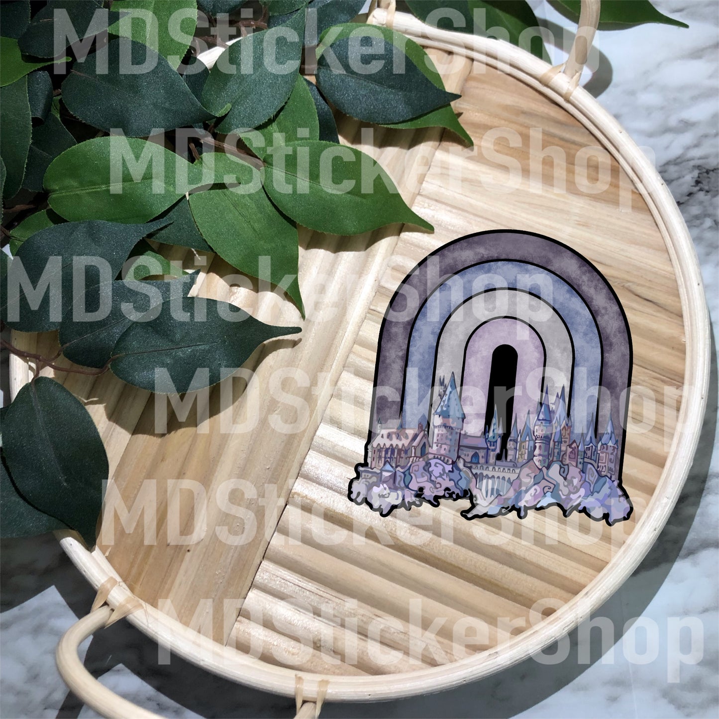 Magic School HW Rainbow Vinyl Sticker