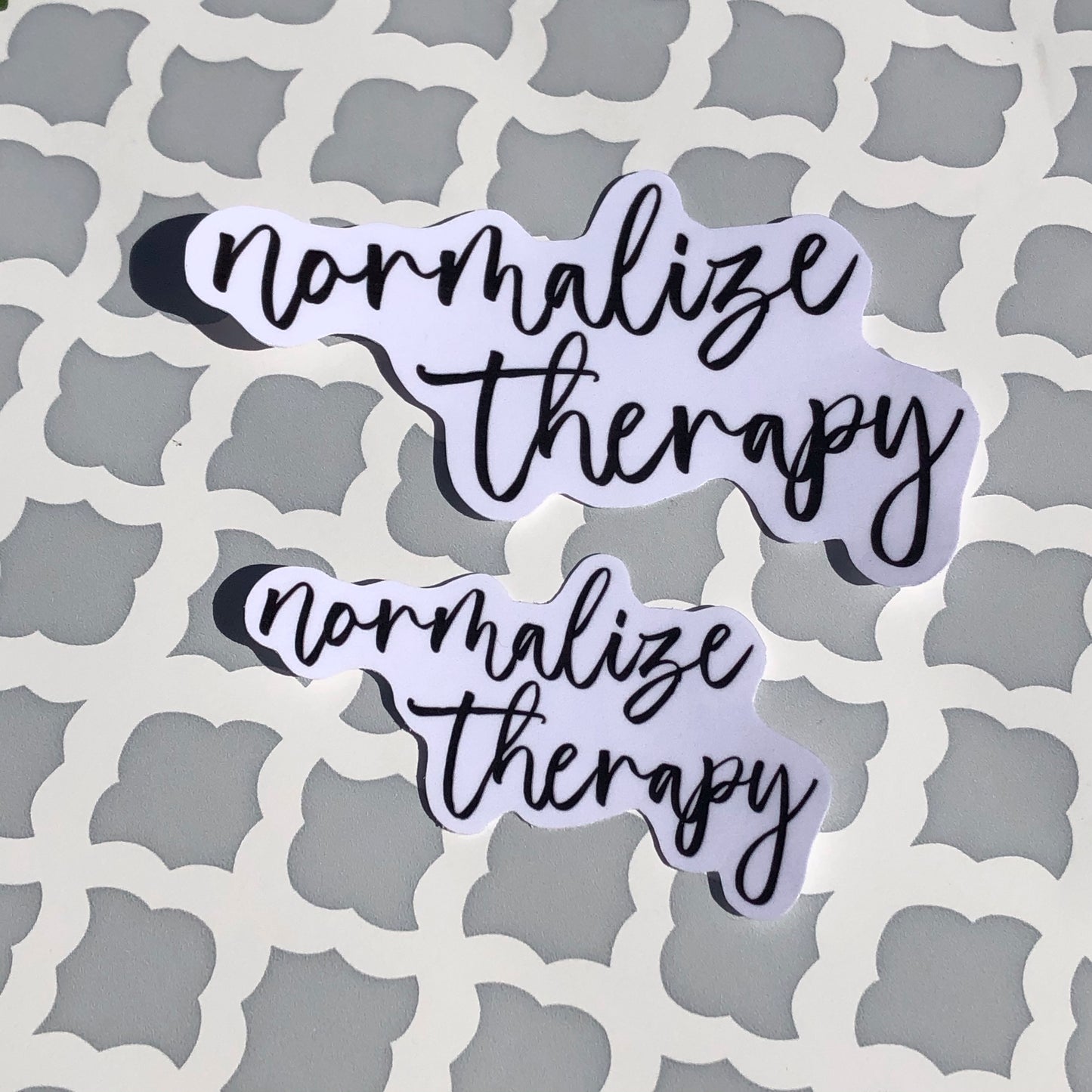 Normalize Therapy Vinyl Sticker