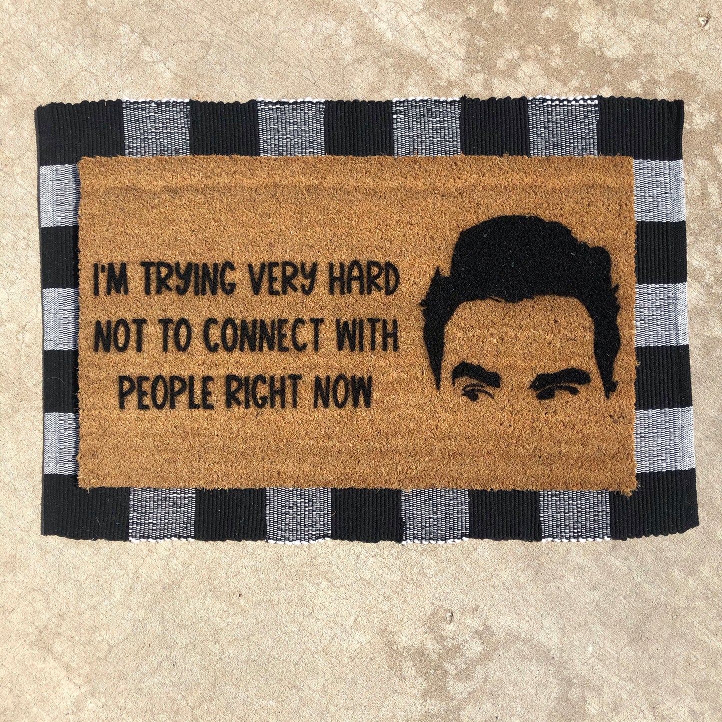 David Rose Schitt’s Creek Doormat 18x30