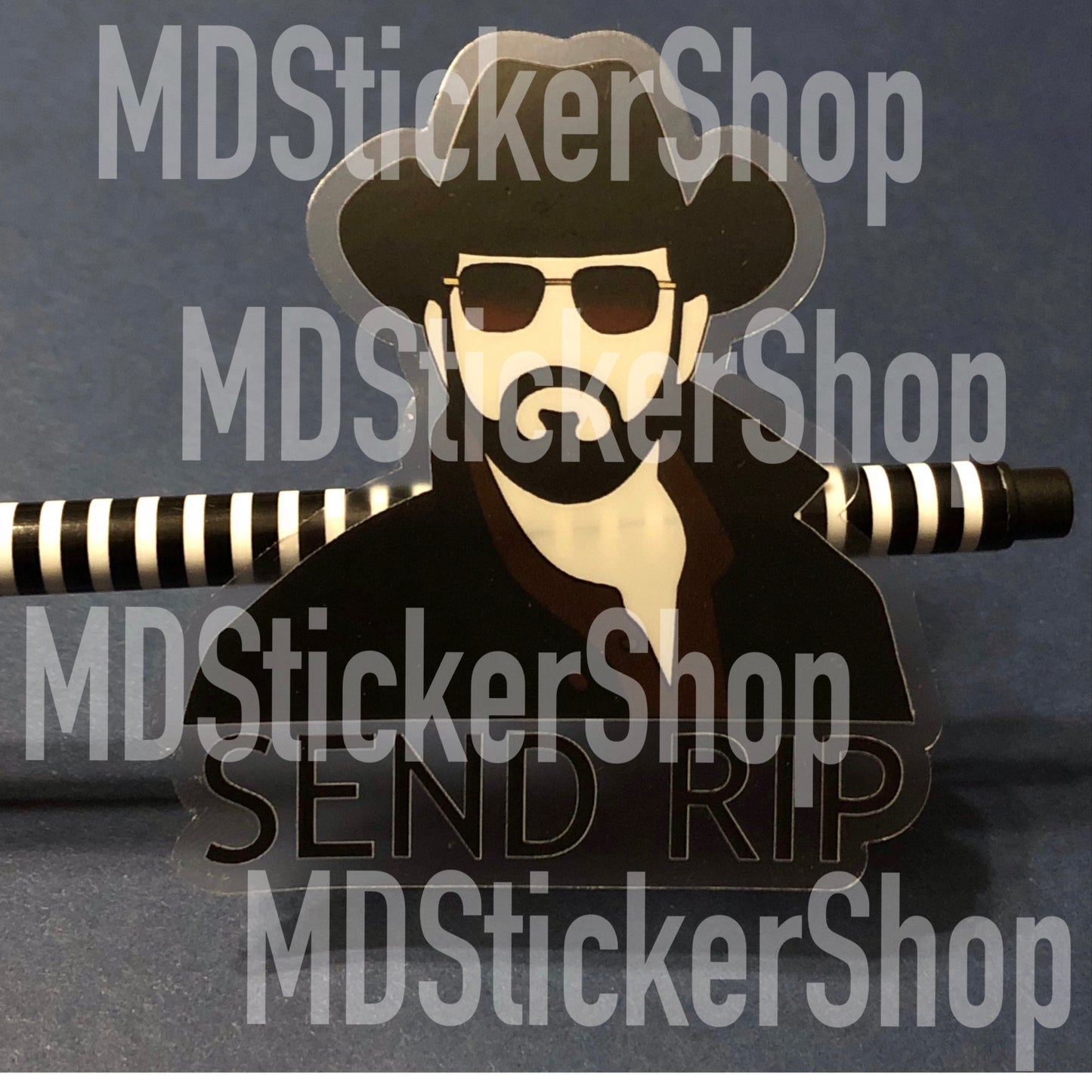 Yellowstone "Send Rip" Rip Wheeler Silhouette Sticker