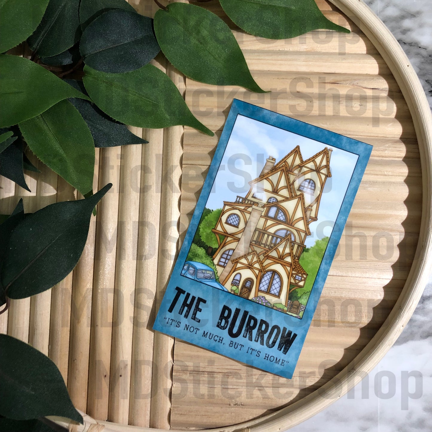 The Burrow Vinyl Sticker