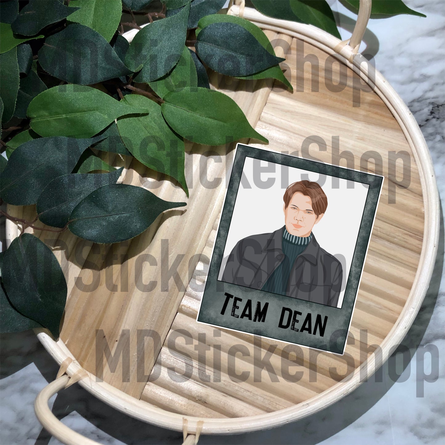 Team Dean Vinyl Sticker