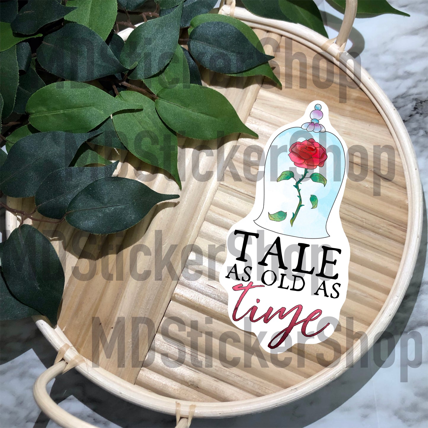 Tale Rose Vinyl Sticker