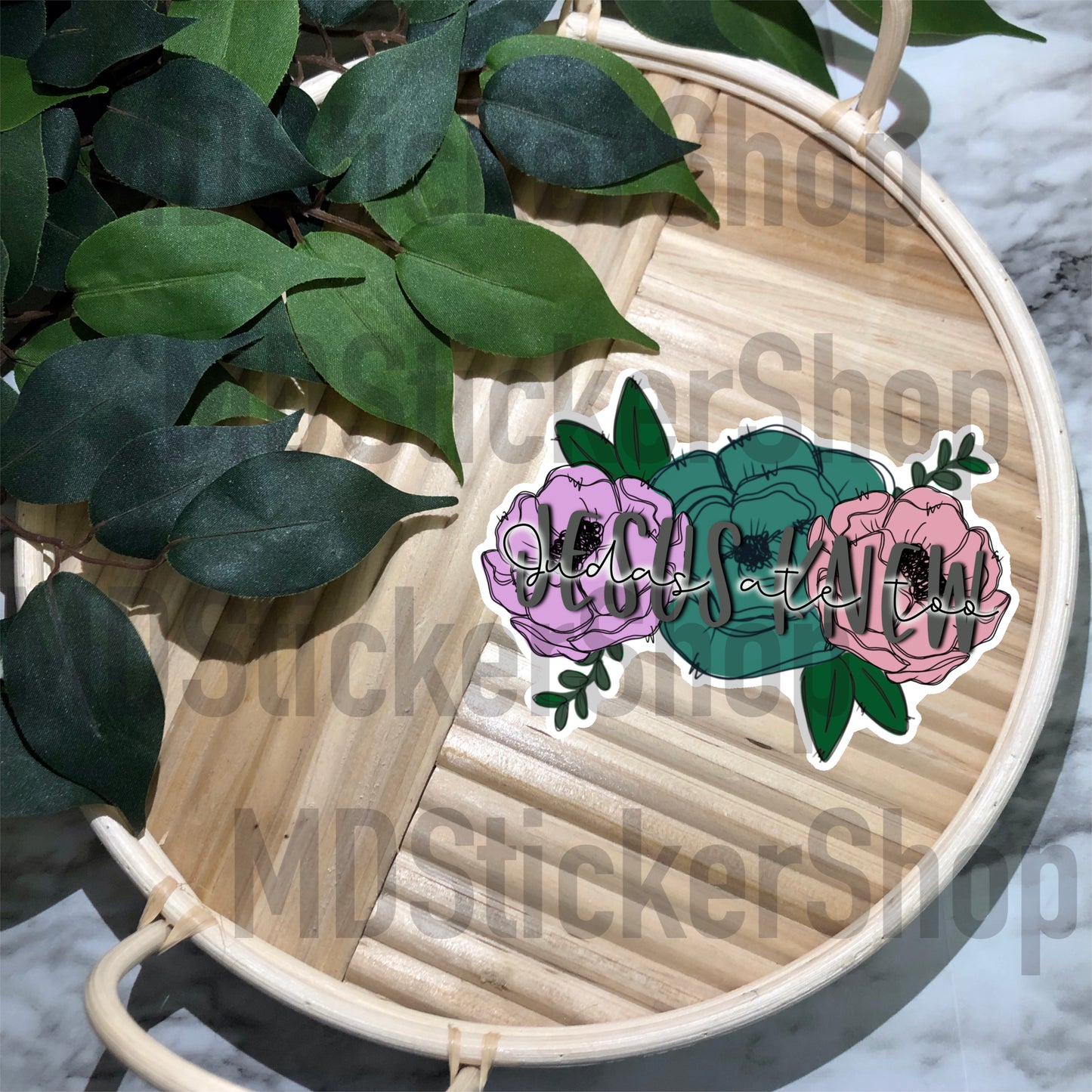 Judas Ate Too Vinyl Sticker