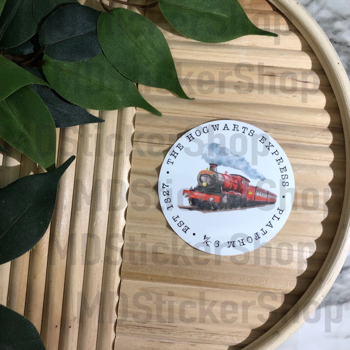 Platform 9 3/4 Est 1827 Vinyl Sticker