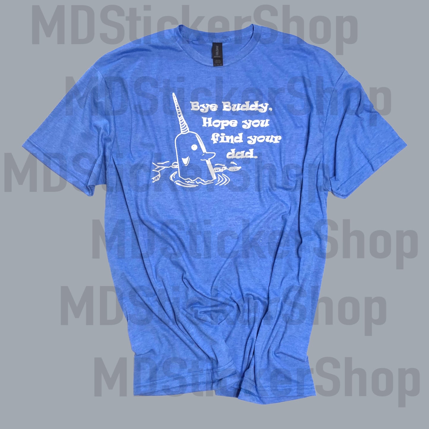 Bye Buddy Blue Tee