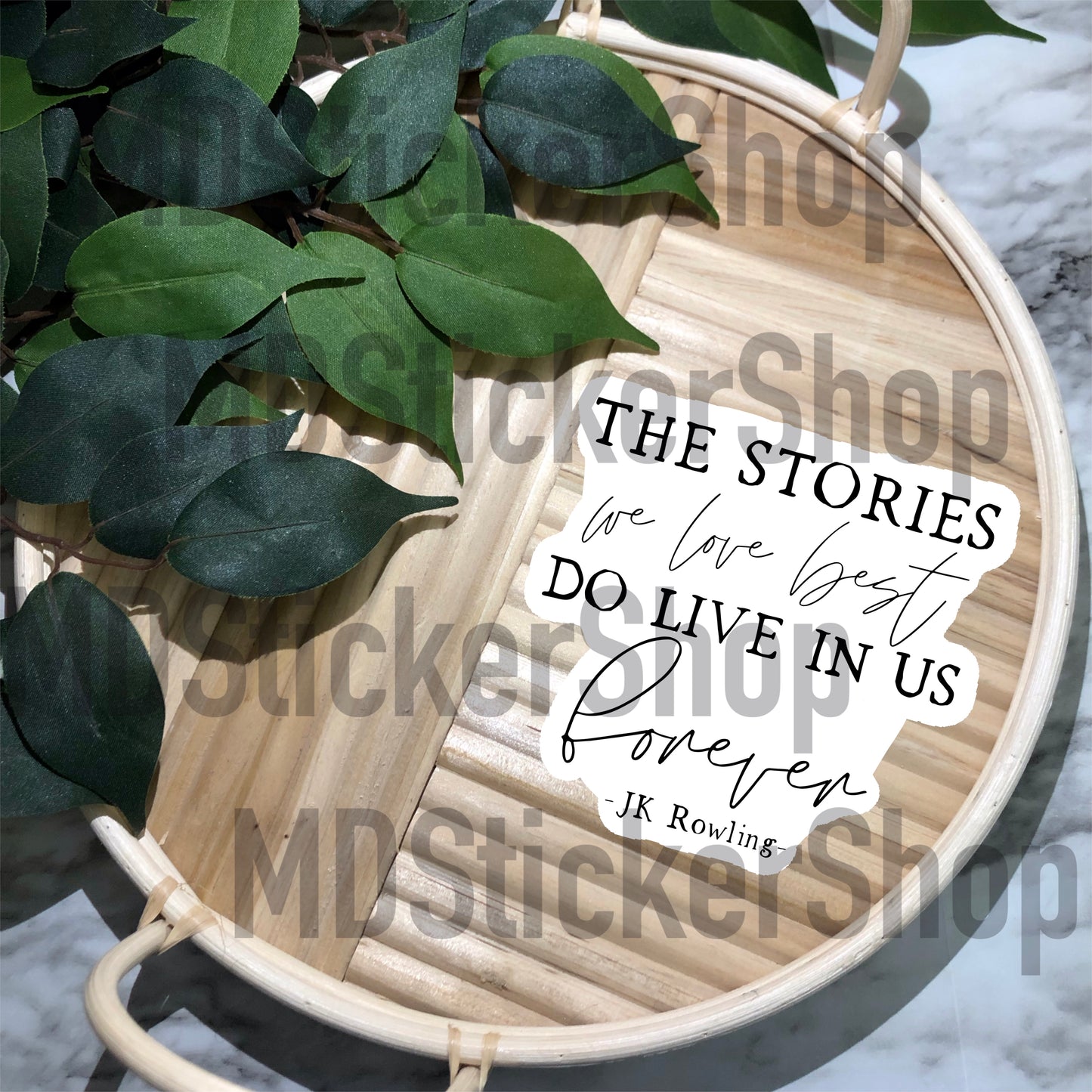 The Stories We Love Vinyl Sticker
