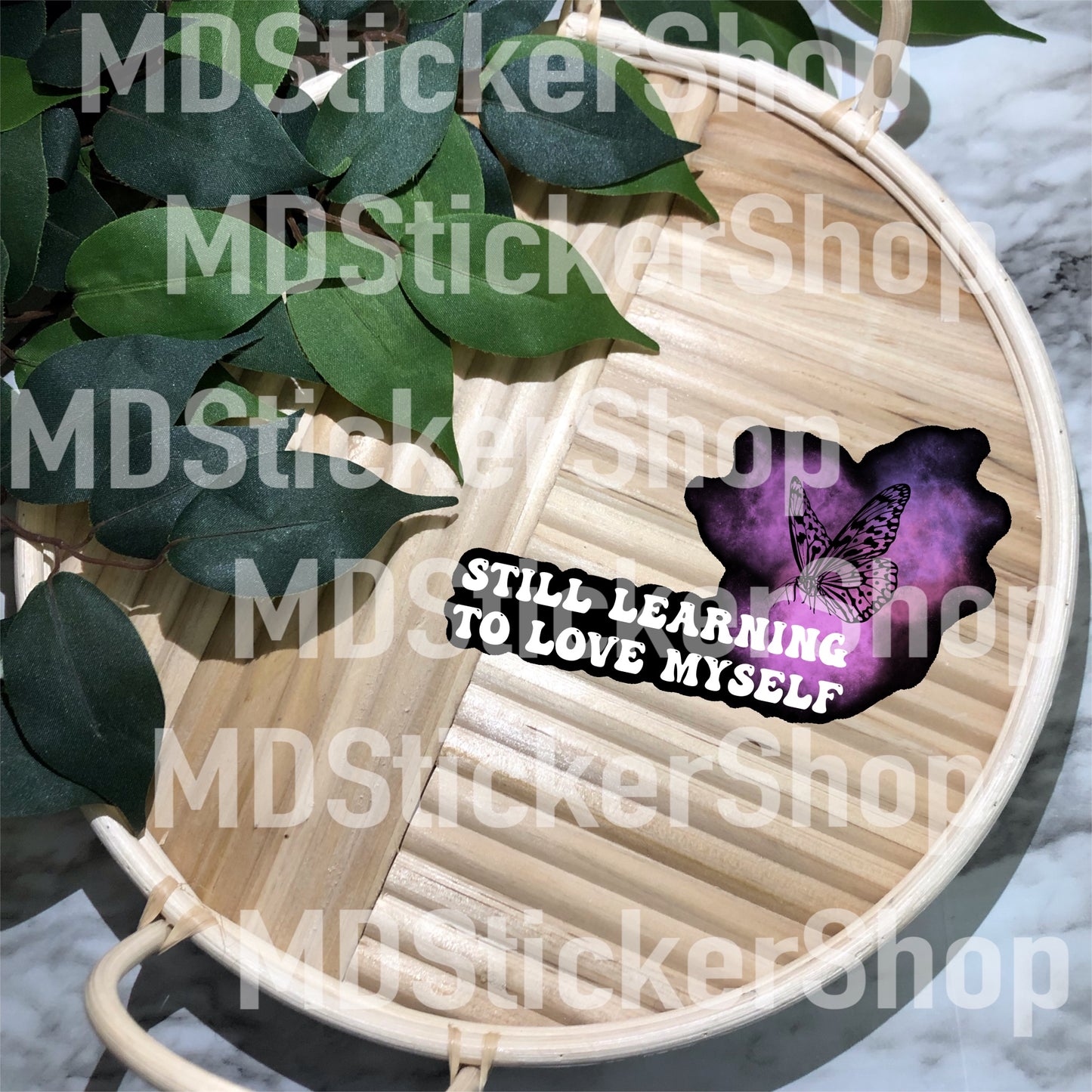 Still Learning To Love Myself Vinyl Sticker