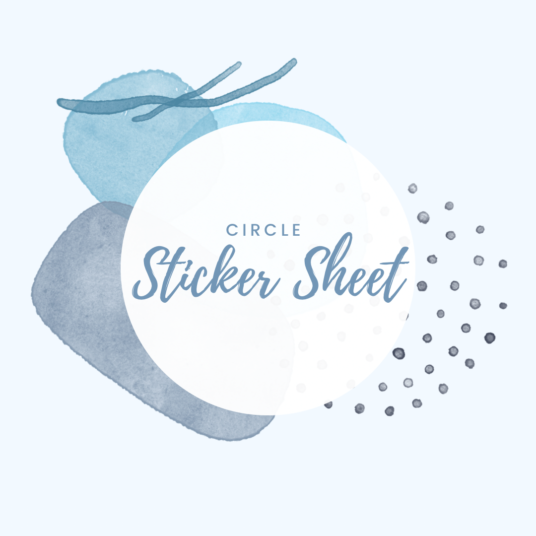 Circle Sticker Sheet