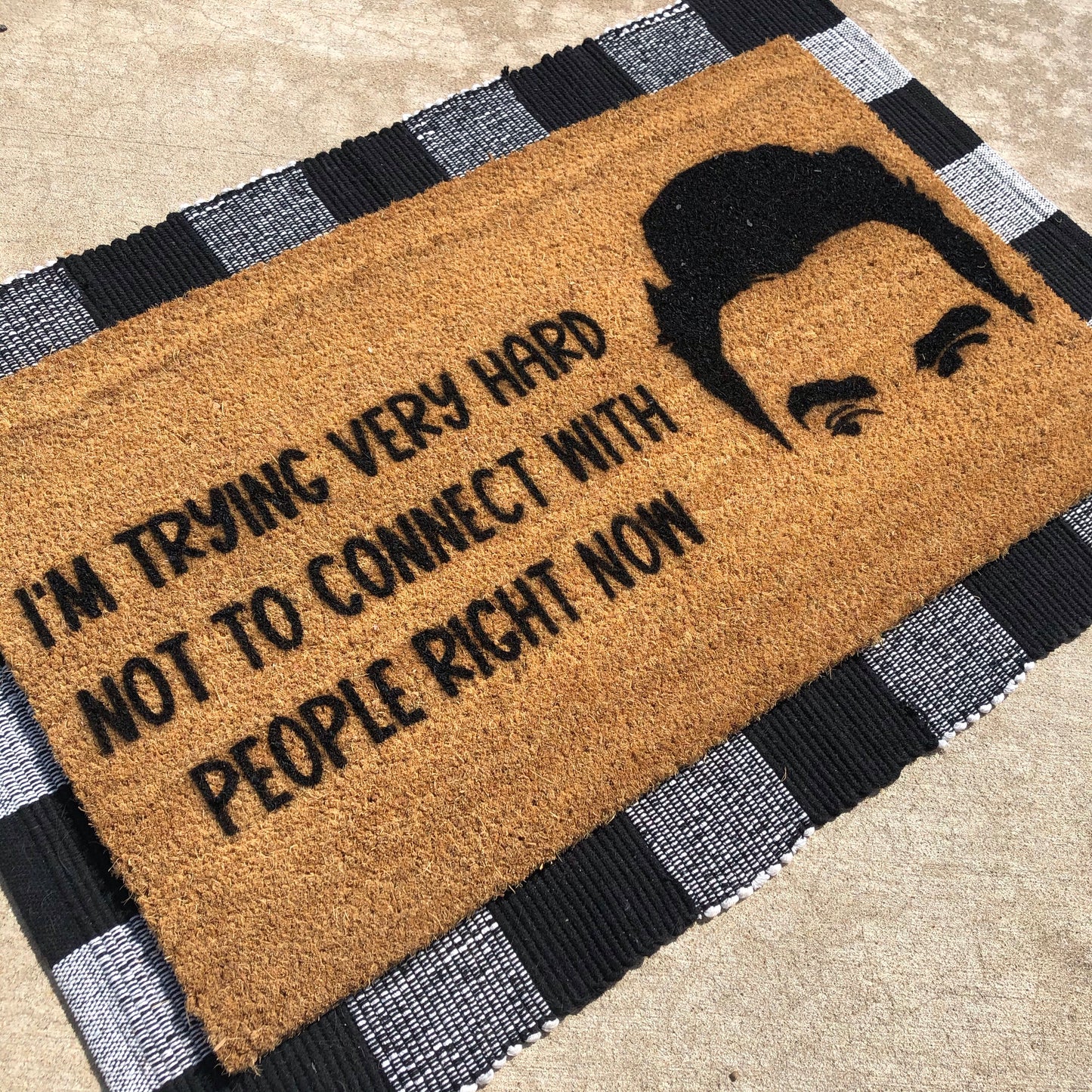 David Rose Schitt’s Creek Doormat 18x30