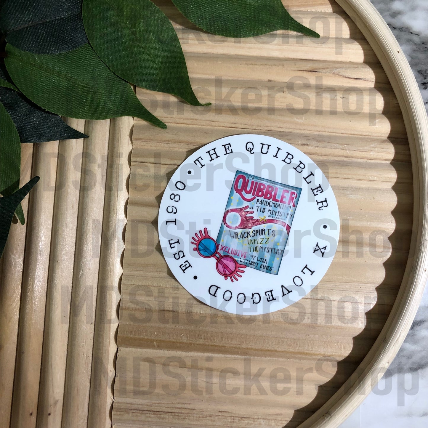 The Quibbler Est 1980 Vinyl Sticker