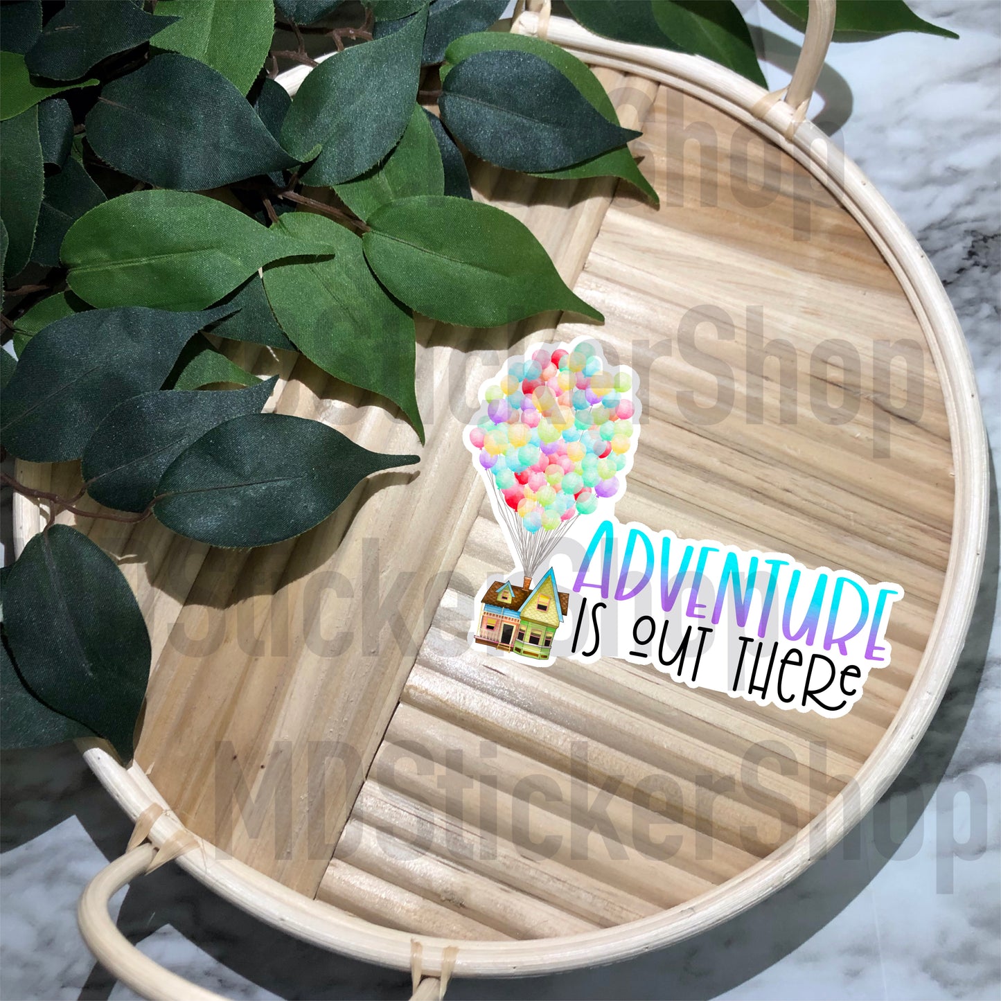 Adventure Is Out There Vinyl Sticker