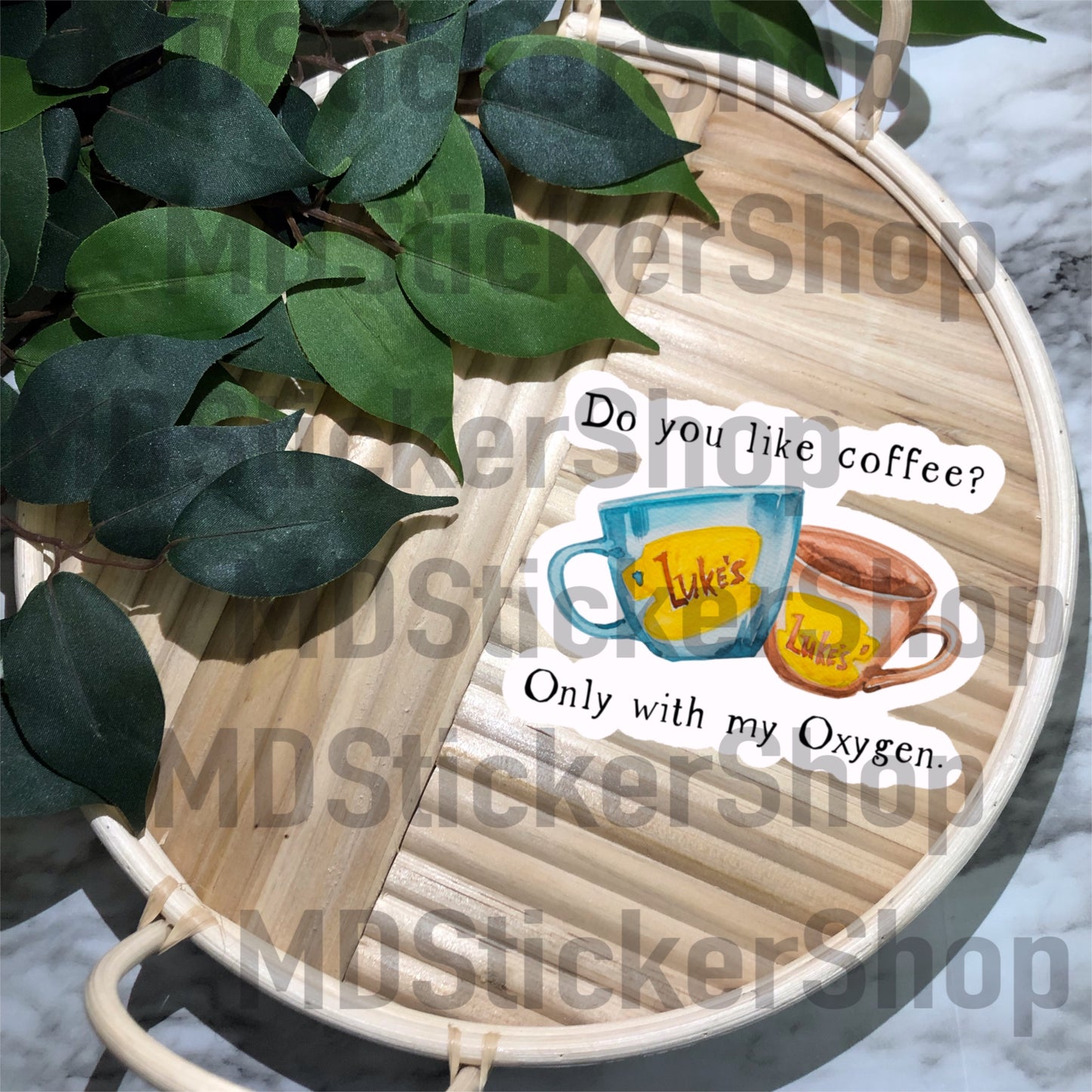 Do You Like Coffee? Vinyl Sticker