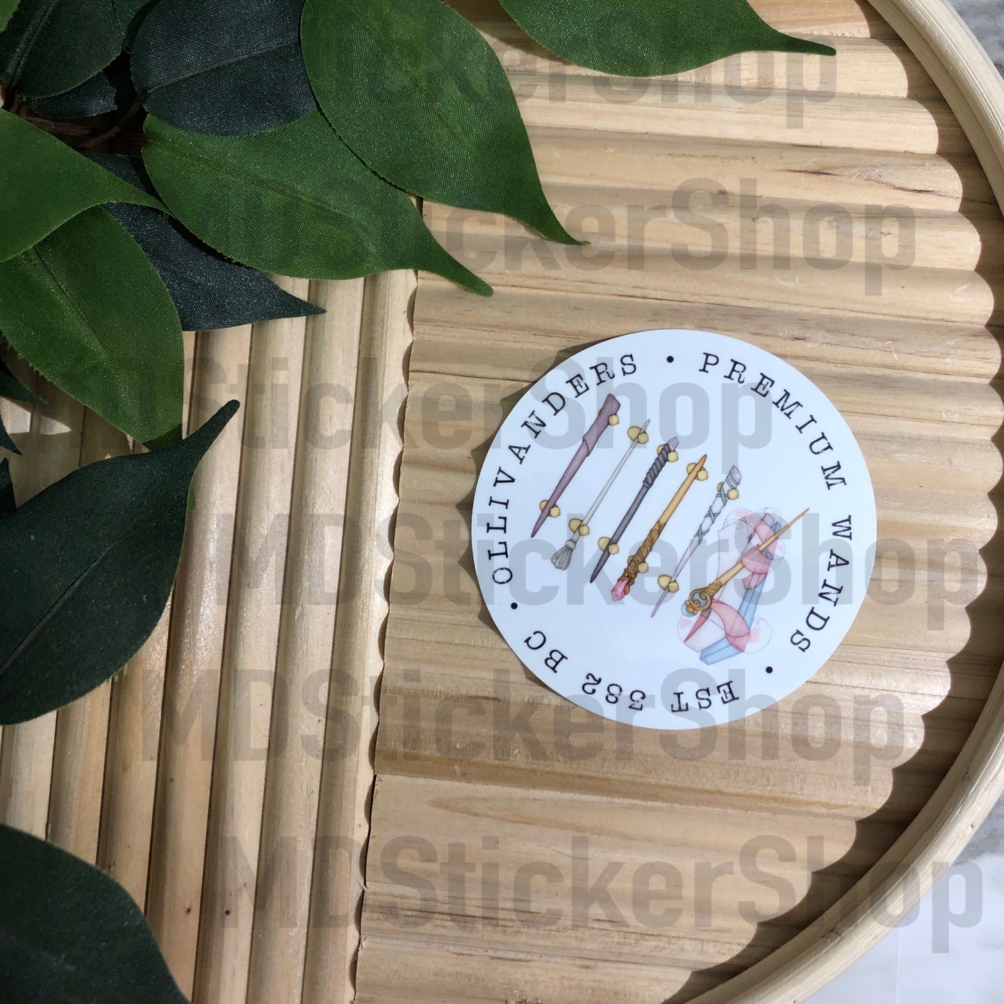 Premium Wands Est 382 BC Vinyl Sticker