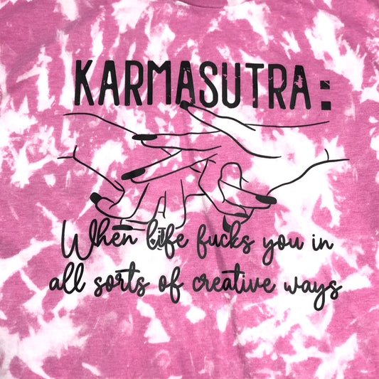 Karmasutra Pink Bleached Shirt
