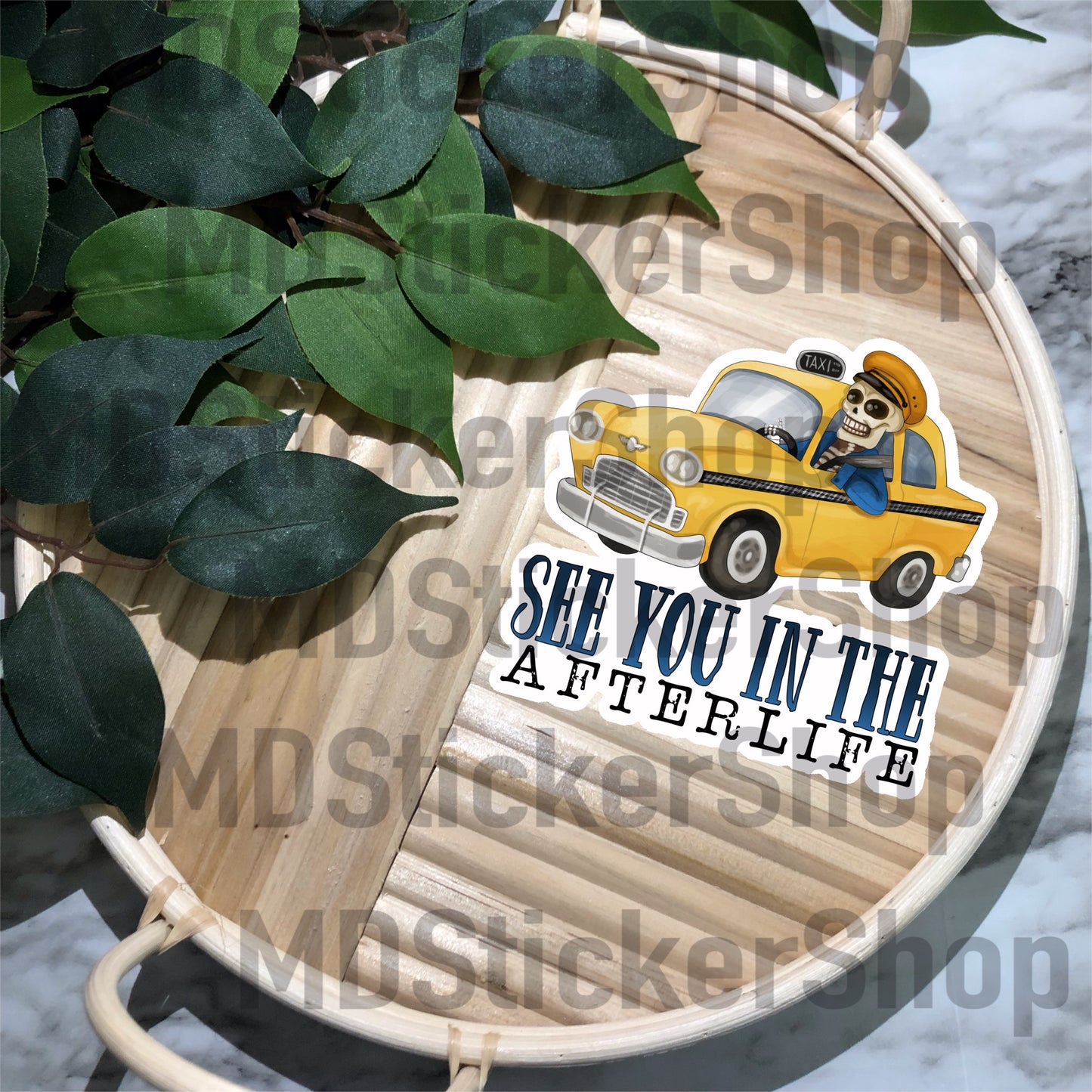 See You In The Afterlife Vinyl Sticker