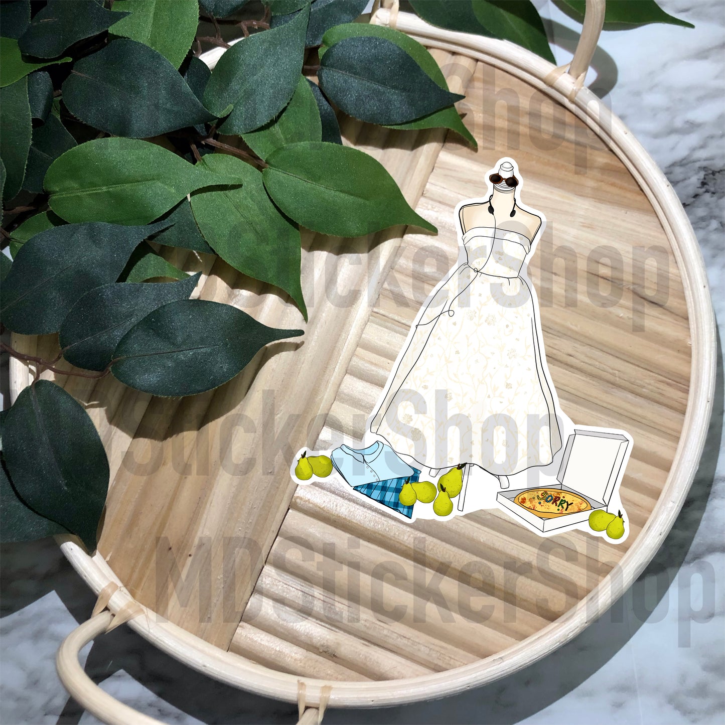 Princess Mia Wardrobe Vinyl Sticker