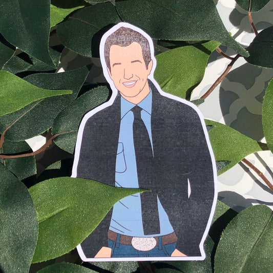 Easton Corbin Silhouette Vinyl Sticker