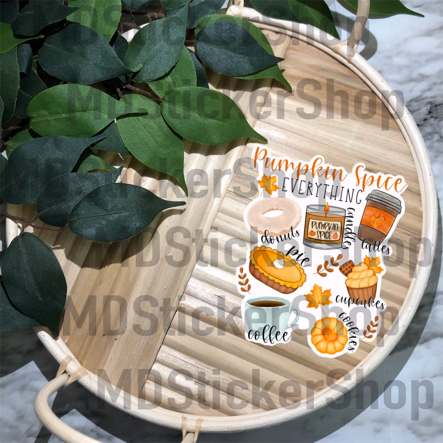 Pumpkin Spice Everything Vinyl Sticker