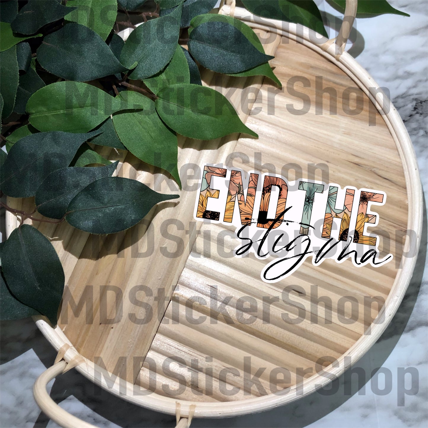 End the Stigma Vinyl Sticker