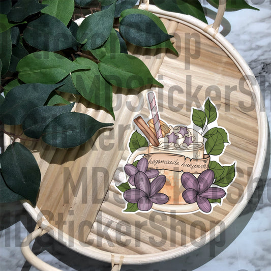 Hogsmeade Hangover Vinyl Sticker
