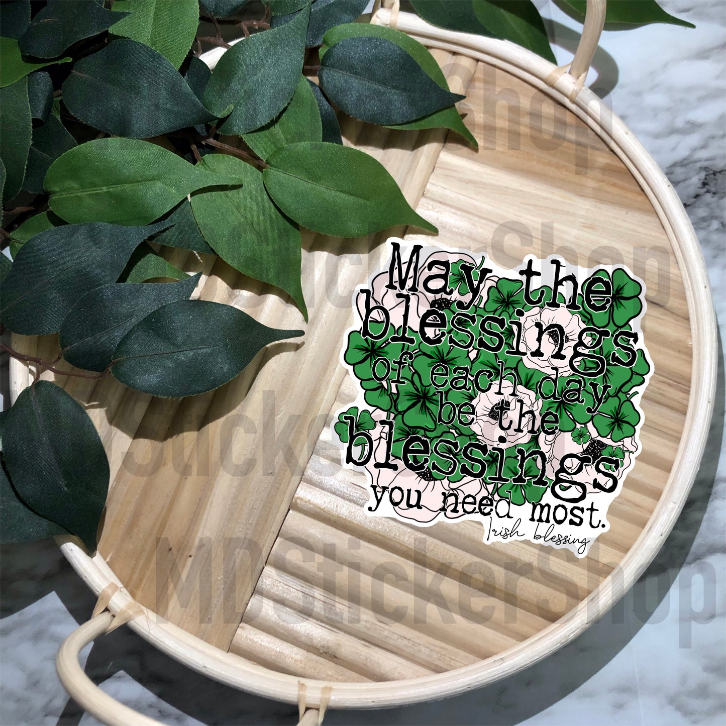 Irish Blessings Vinyl Sticker