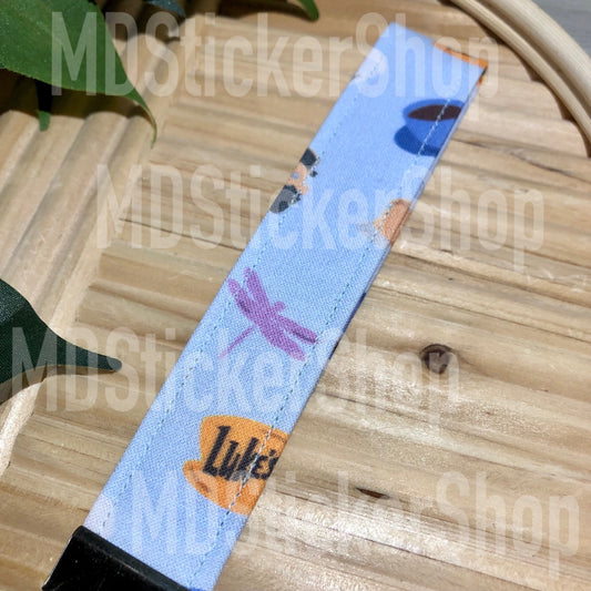 Gilmore Girls Print Fabric Keychain, Key Fob