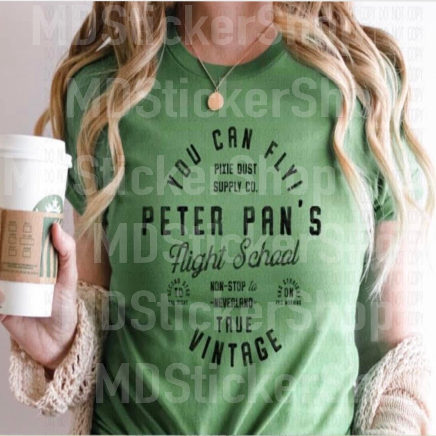 Peter Pan’s Flight School Tee